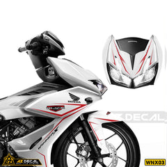 Tem xe Winner X Black Edition cận cảnh