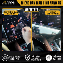 Dán Bảo Vệ Màn Hình Ô Tô Vinfat VF3