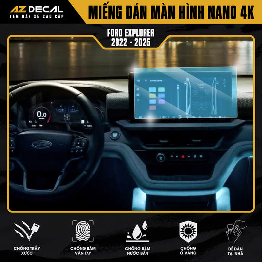 Dán Bảo Vệ Màn Hình Ô Tô Ford EXPLORER