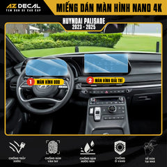 Dán Bảo Vệ Màn Hình Ô Tô Hyundai PALISADE
