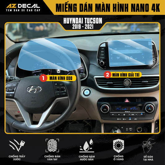 Dán Bảo Vệ Màn Hình Ô Tô Hyundai TUCSON