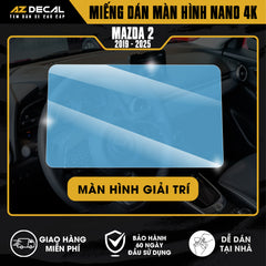 Dán Bảo Vệ Màn Hình Ô Tô Mazda 2