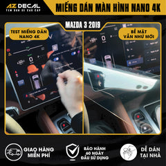 Dán Bảo Vệ Màn Hình Ô Tô Mazda 3