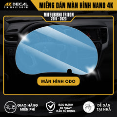Dán Bảo Vệ Màn Hình Ô Tô Mitsubishi TRITON