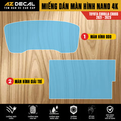 Dán Bảo Vệ Màn Hình Ô Tô Toyota COROLLA CROSS