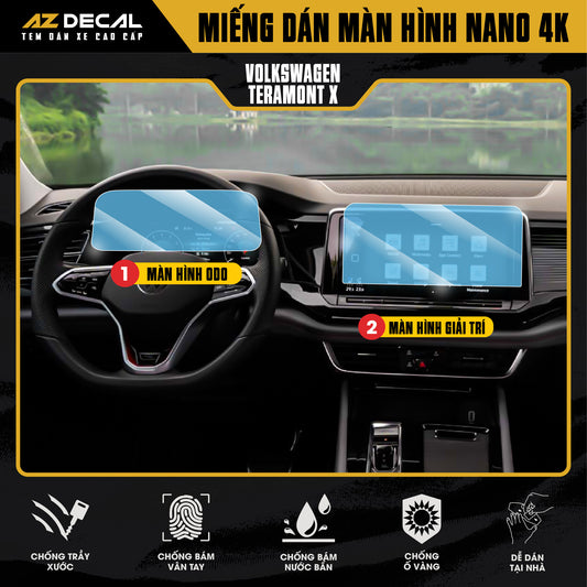 Dán Bảo Vệ Màn Hình Ô Tô Volkswagen Teramont X