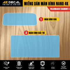 Dán Bảo Vệ Màn Hình Ô Tô Volkswagen Teramont X