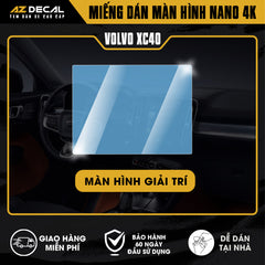 Dán Bảo Vệ Màn Hình Ô Tô Volvo XC40