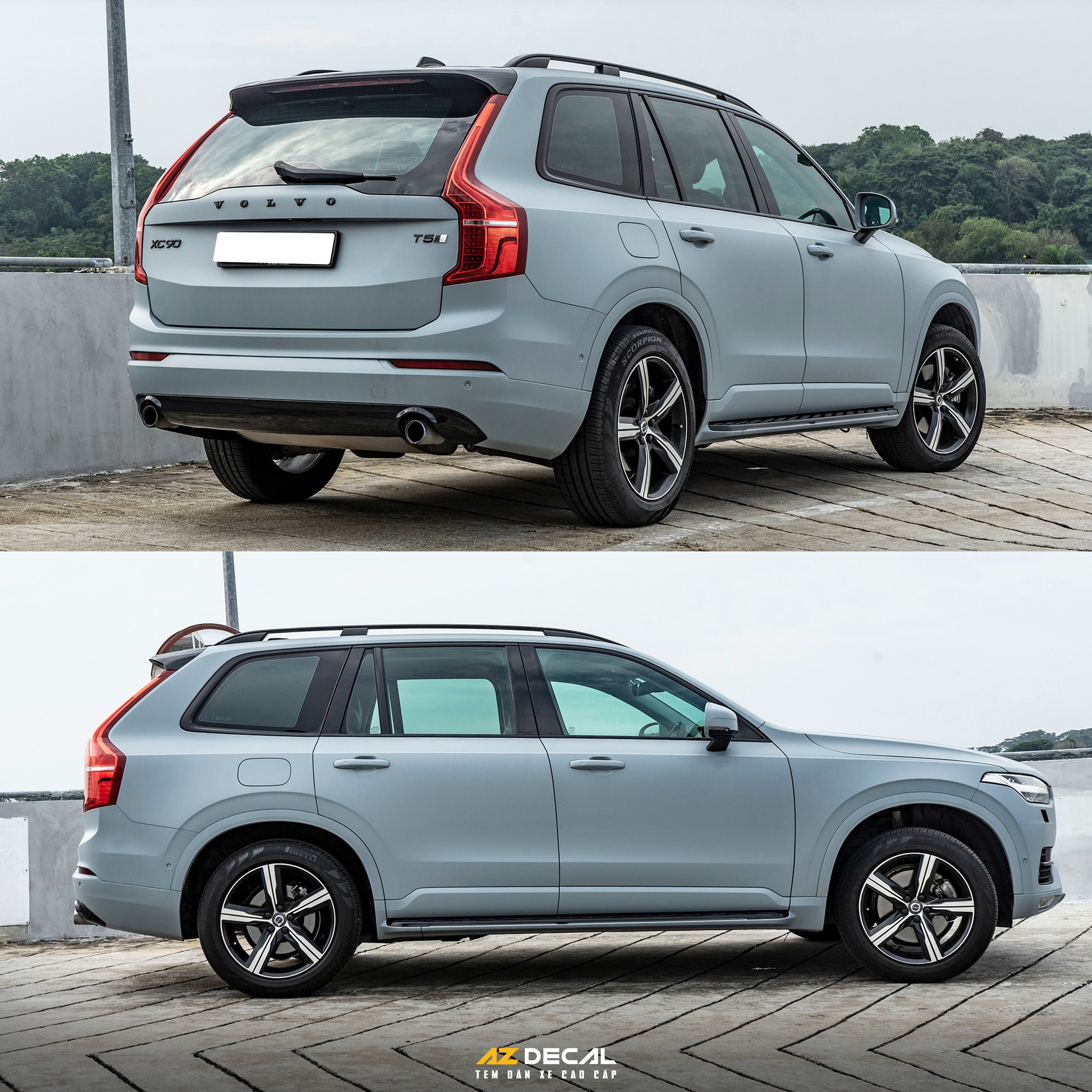 Dán decal đổi màu ô tô Volvo XC90