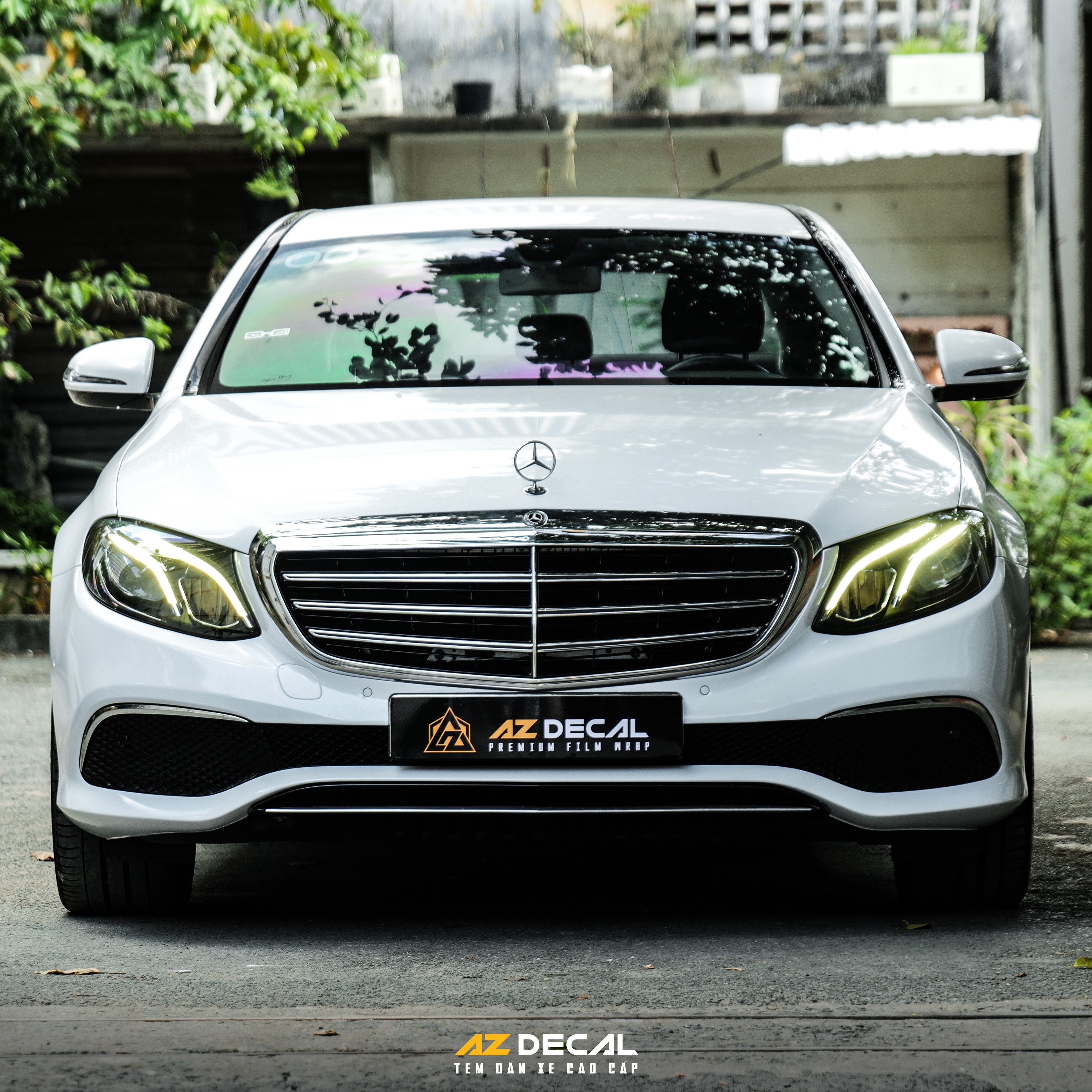 Dán Đổi Màu Ô Tô Mercedes E200