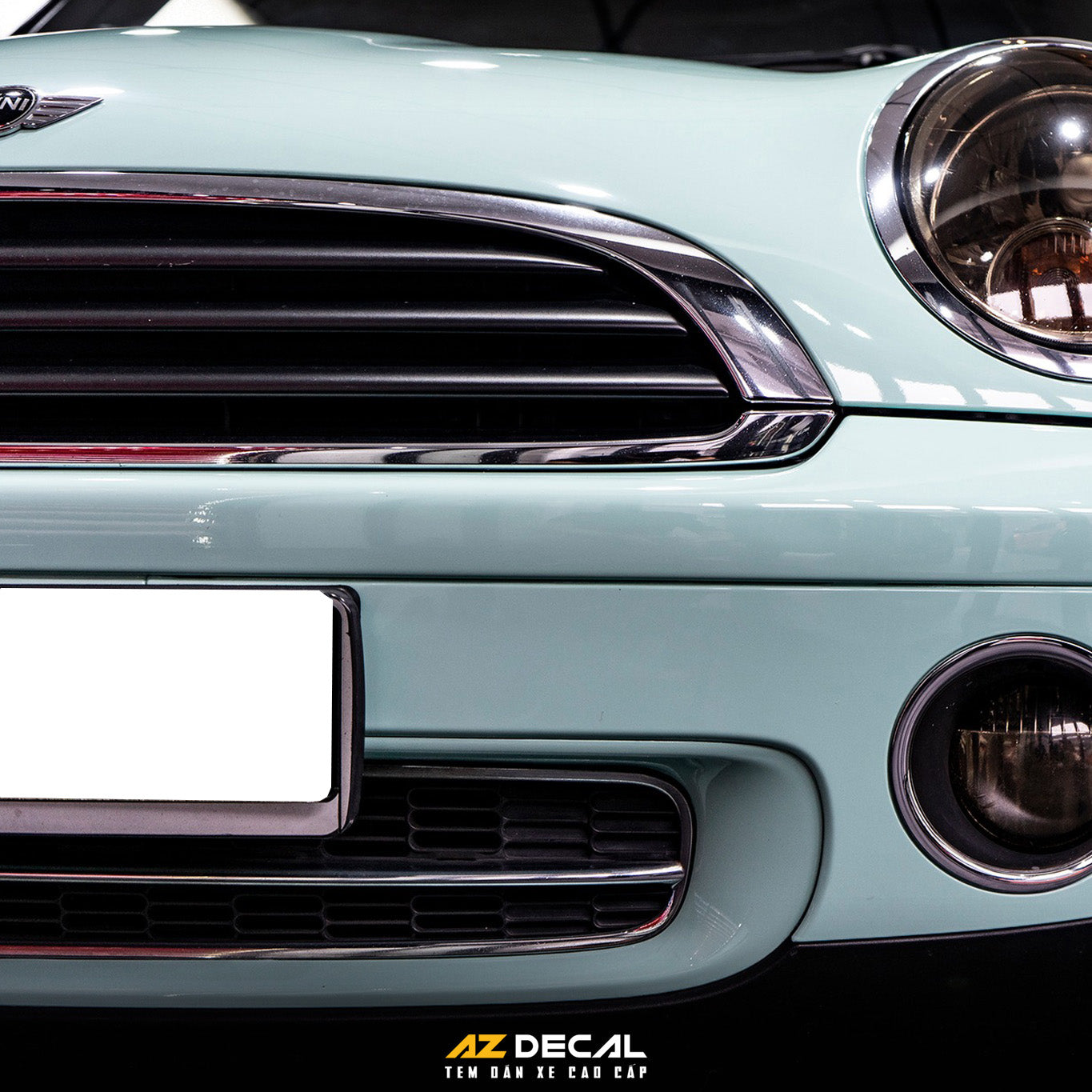 Dán Đổi Màu Ô Tô Mini Cooper đẹp