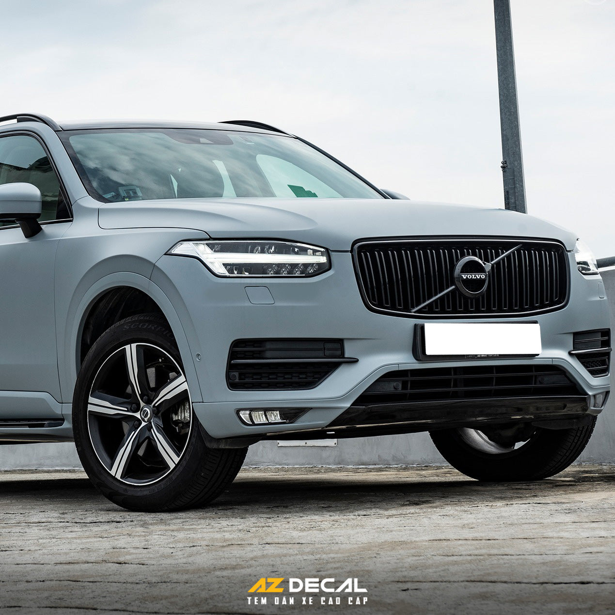 Dán decal đổi màu ô tô Volvo XC90 bao nhiêu tiền
