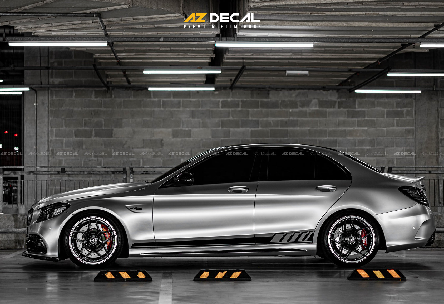 Dán Đổi Màu Ô Tô Mercedes C300