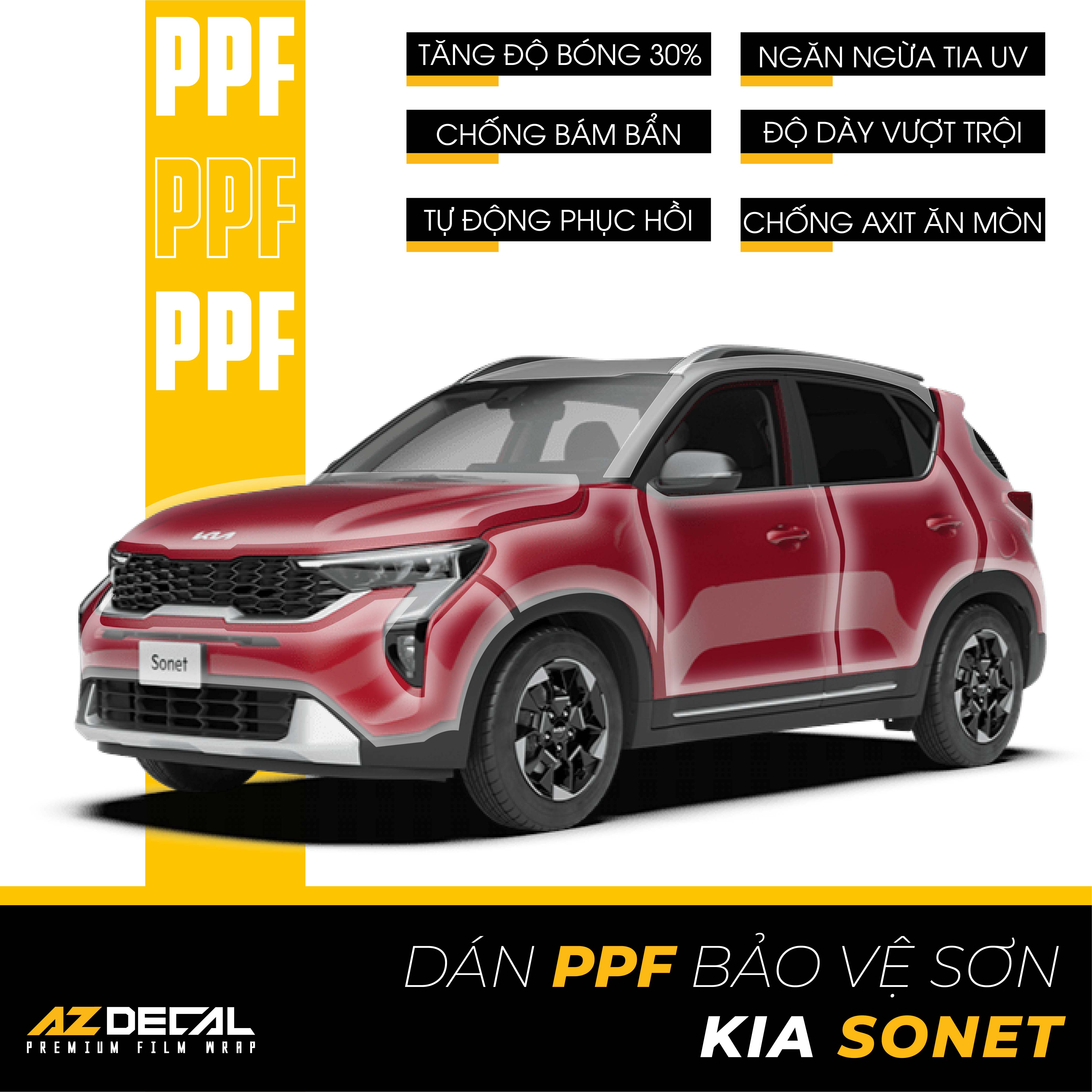 Dán PPF Ô Tô Kia Sonet