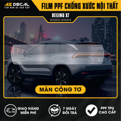 Dán PPF Nội Thất Ô Tô Baic Beijing X7
