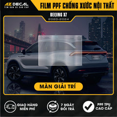 Dán PPF Nội Thất Ô Tô Baic Beijing X7