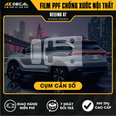 Dán PPF Nội Thất Ô Tô Baic Beijing X7