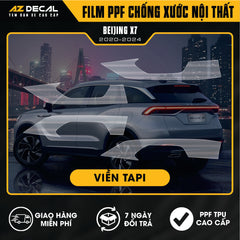Dán PPF Nội Thất Ô Tô Baic Beijing X7
