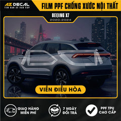 Dán PPF Nội Thất Ô Tô Baic Beijing X7