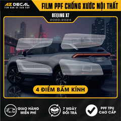 Dán PPF Nội Thất Ô Tô Baic Beijing X7