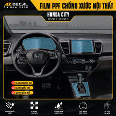 Dán PPF Nội Thất Ô Tô Honda City 2021 - 2024