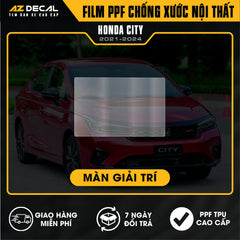 Dán PPF Nội Thất Ô Tô Honda City 2021 - 2024