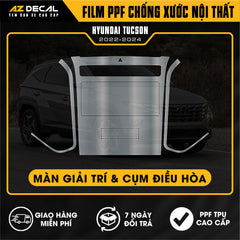 Dán PPF Nội Thất Ô Tô Hyundai Tucson 2022-2024