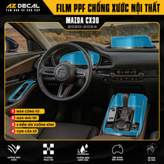 Dán PPF Nội Thất Ô Tô Mazda CX30 2020-2024
