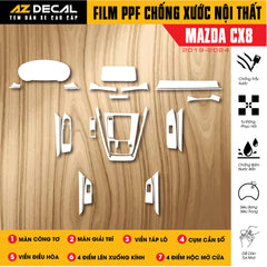 Dán PPF Nội Thất Ô Tô Mazda CX8 2019-2024