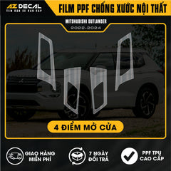 Dán PPF Nội Thất Ô Tô Mitsubishi Outlander 2022-2024