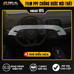 Dán PPF Nội Thất Ô Tô Vinfast VF5