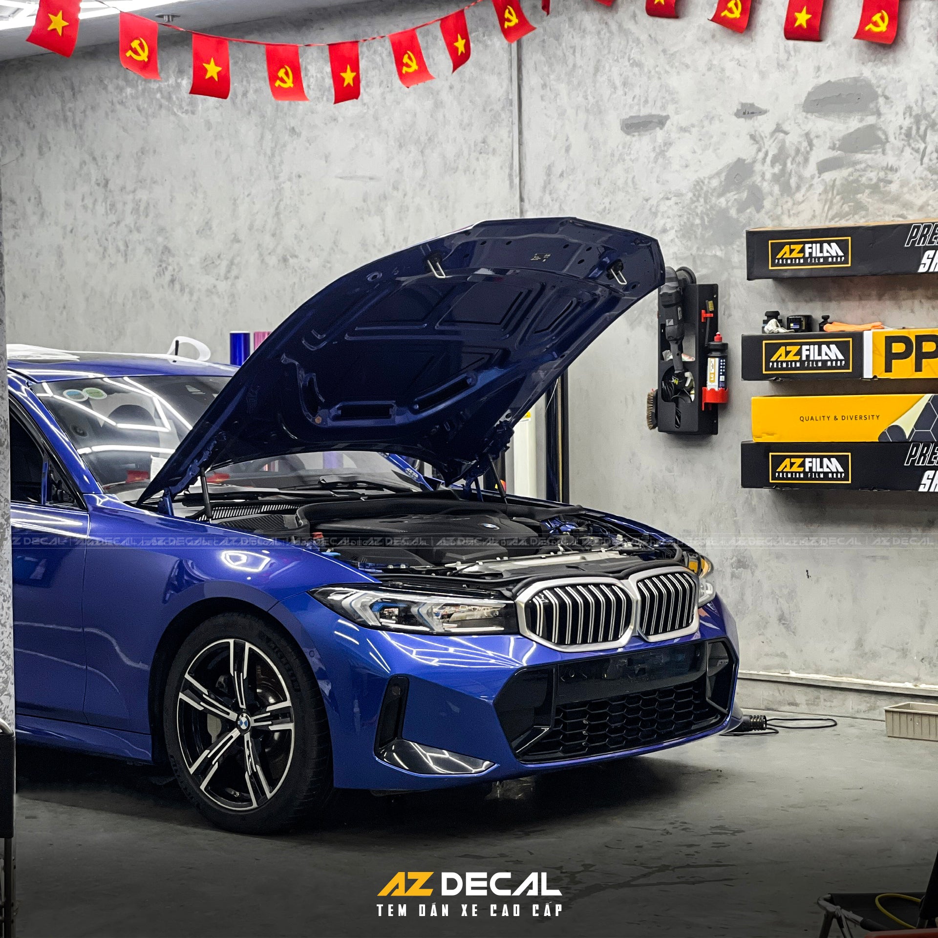 Dán PPF Ô Tô BMW 330i địa chỉ