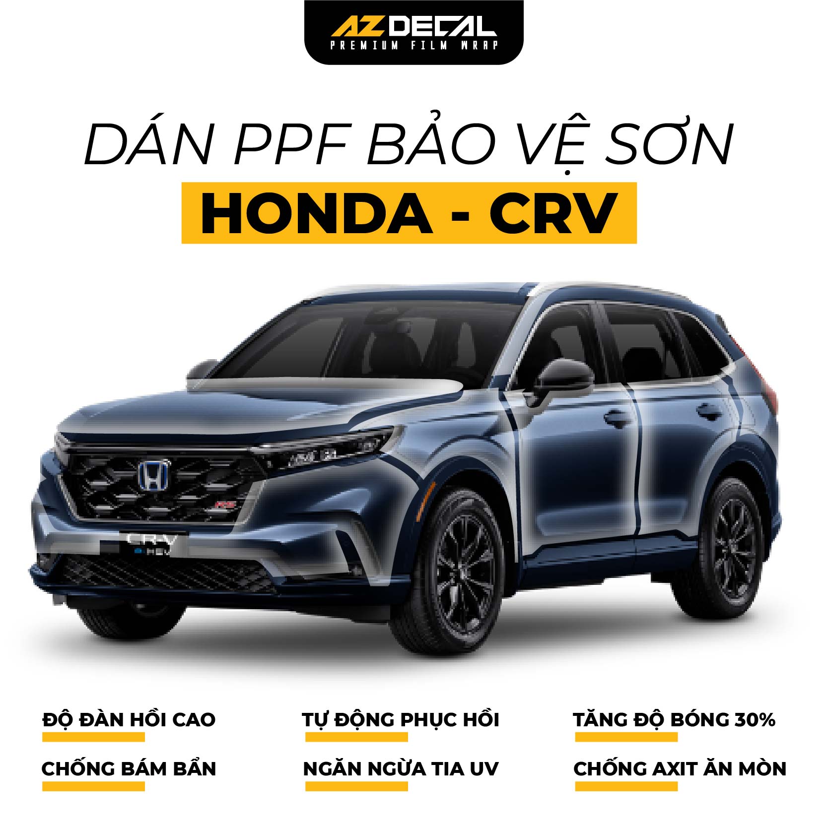 Dán PPF Ô Tô Honda CRV