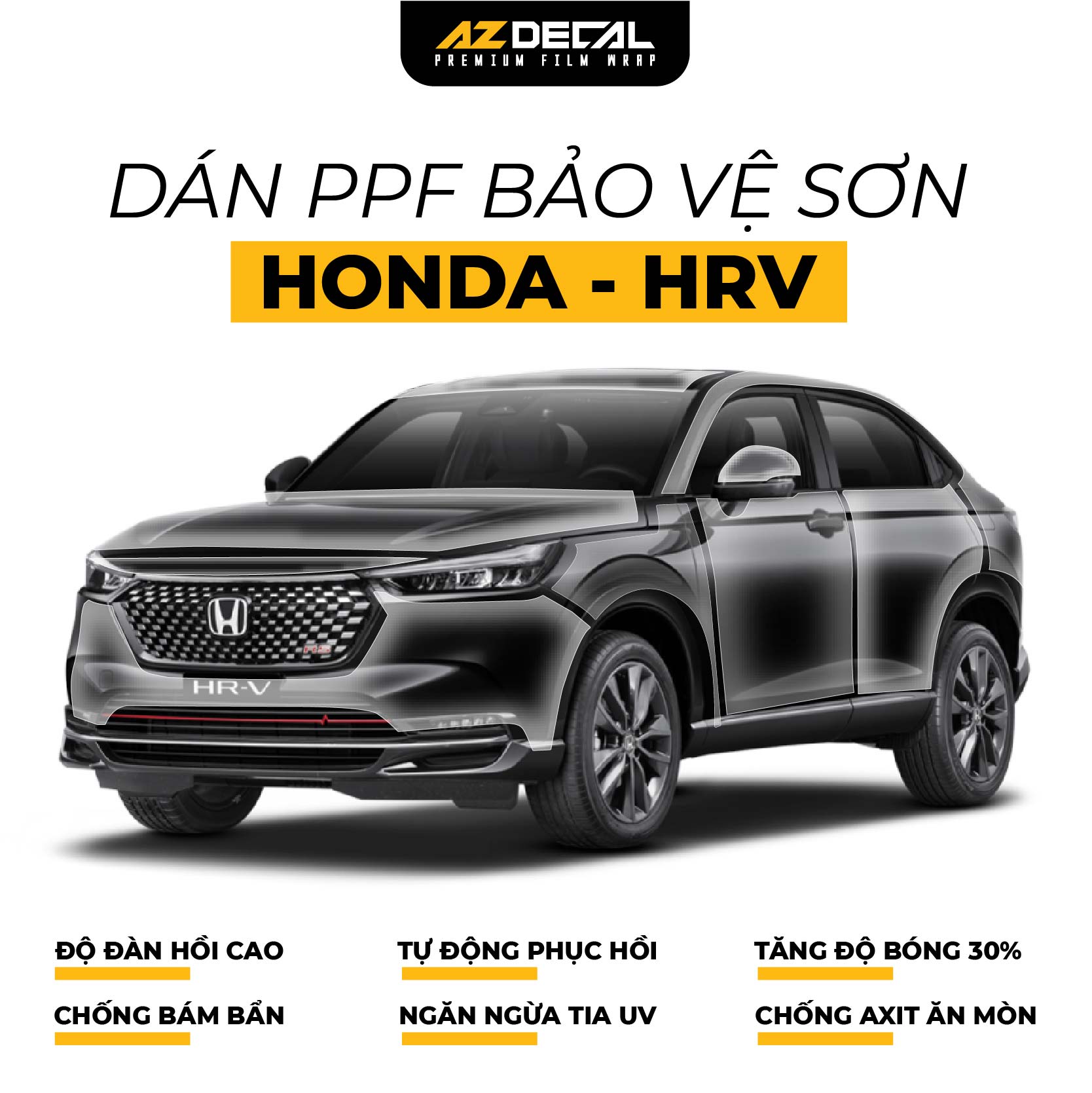Dán PPF Ô Tô Honda HRV