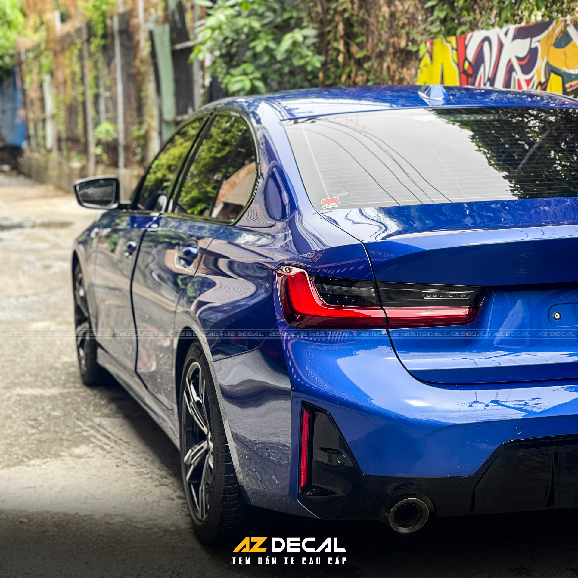 Dán PPF Ô Tô BMW 330i bảo vệ