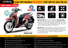 Dán PPF Xe SH Mode