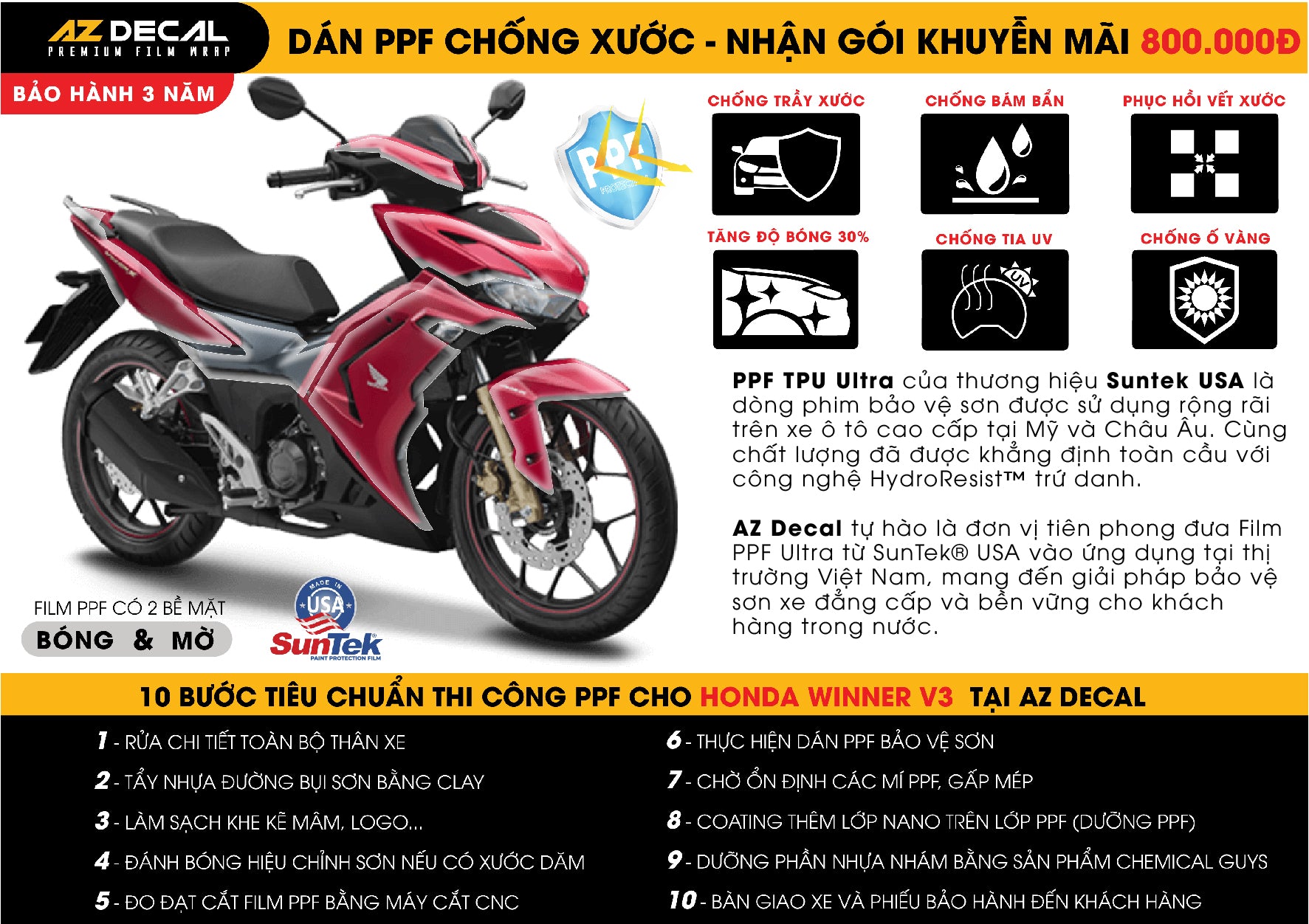 Dán PPF Xe Winner V3 - Winner X 2022