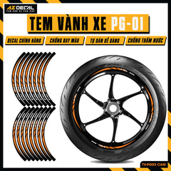 Tem Dán Vành PG-1 | TV-PG03 cam
