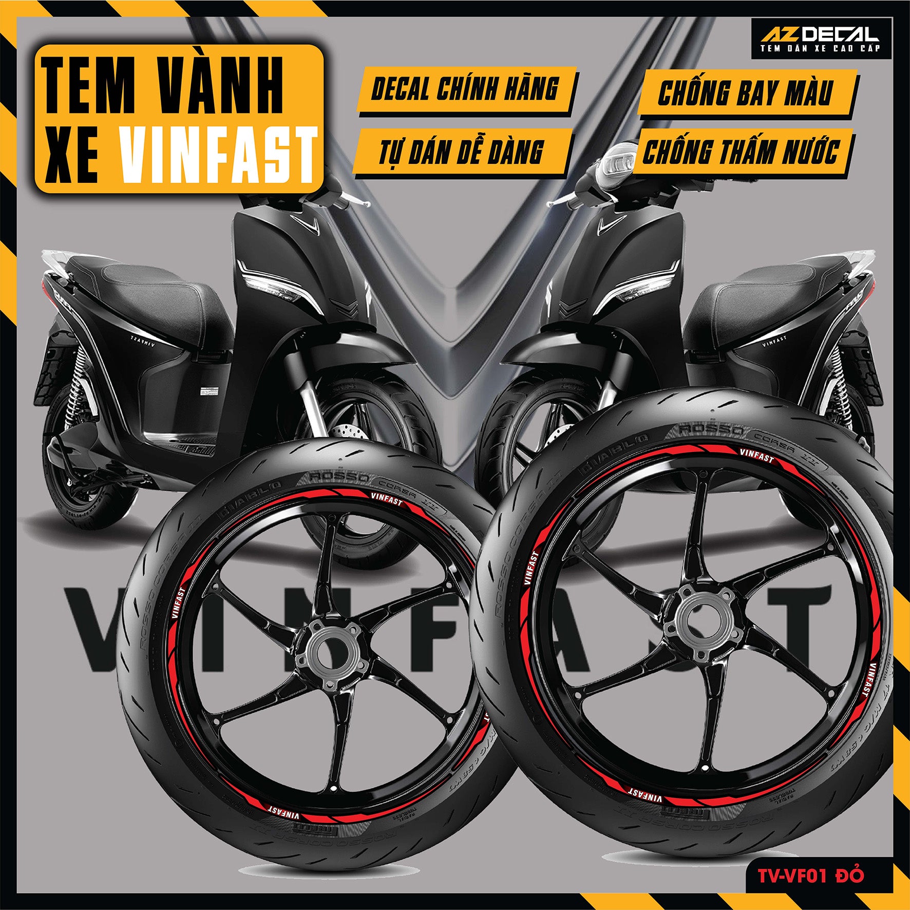 Tem Dán Vành VINFAST | TV-VF01