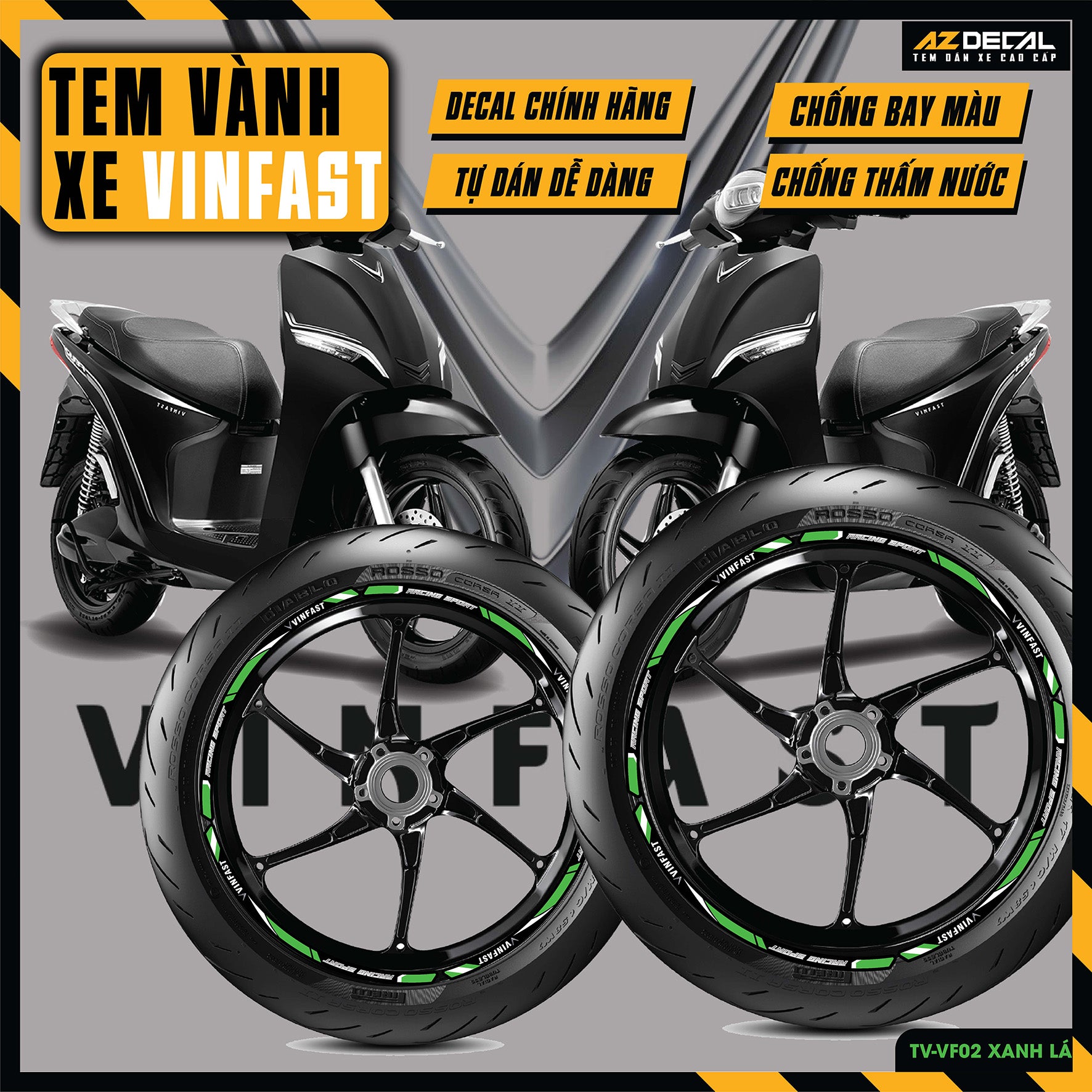 Tem Dán Vành VINFAST | TV-VF02