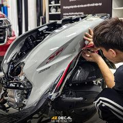 dán PPF xe SH tự phục hồi vết xước