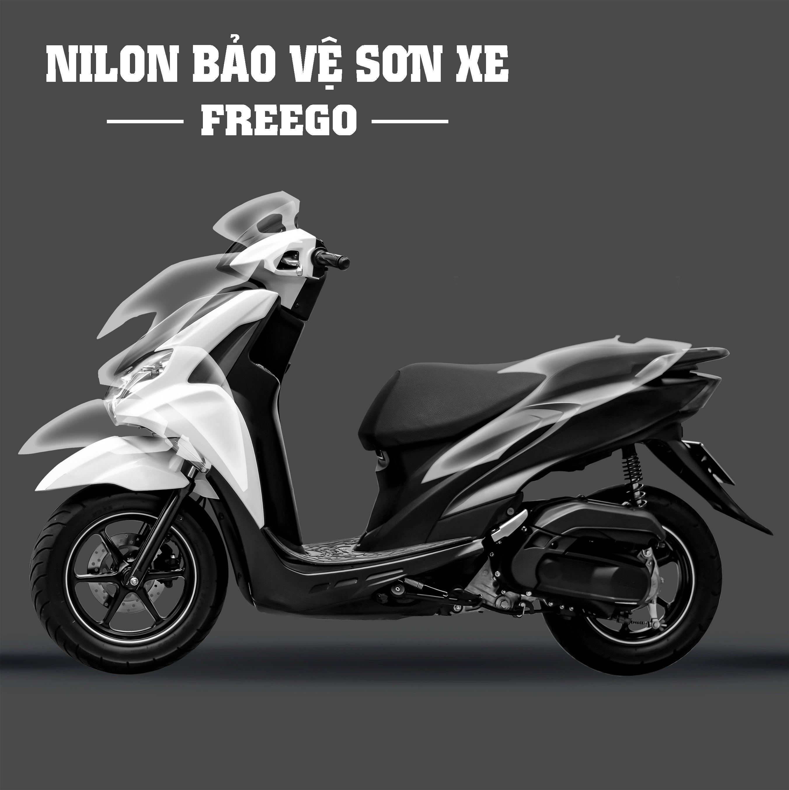 Dán keo xe nilon xe Yamaha FreeGo chống xước