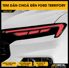 Tem Dán Chóa Đèn Ford Territory