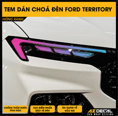 Tem Dán Chóa Đèn Ford Territory