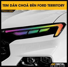 Tem Dán Chóa Đèn Ford Territory