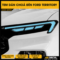 Tem Dán Chóa Đèn Ford Territory
