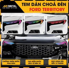 Tem Dán Chóa Đèn Ford Territory