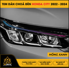 Tem Dán Chóa Đèn Honda City 2022-2024
