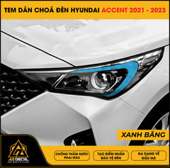 Tem Dán Chóa Đèn Hyundai Accent 2021-2023