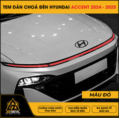 Tem Dán Chóa Đèn Hyundai Accent 2024-2025